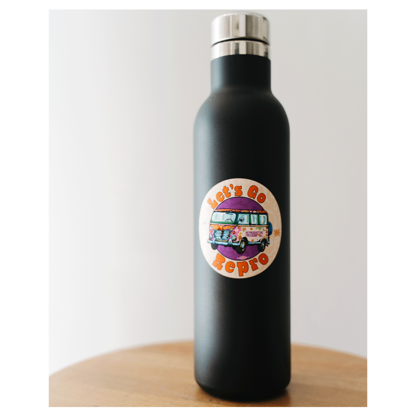 Let's Go Repro Sticker