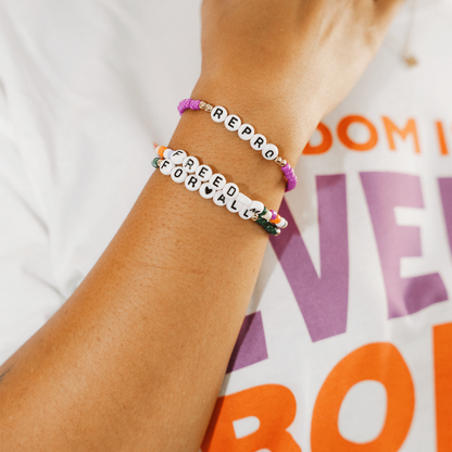 Repro Freedom For All Bracelet Set