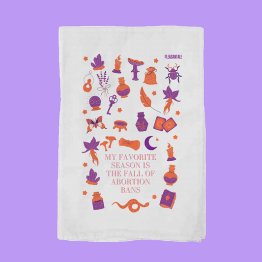 Abortion Tea Towel