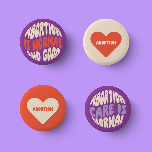 Abortion Care Button Pack
