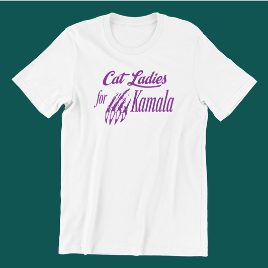 Cat Ladies For Kamala Tee