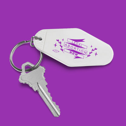 Legal Abortion Now Key Chain