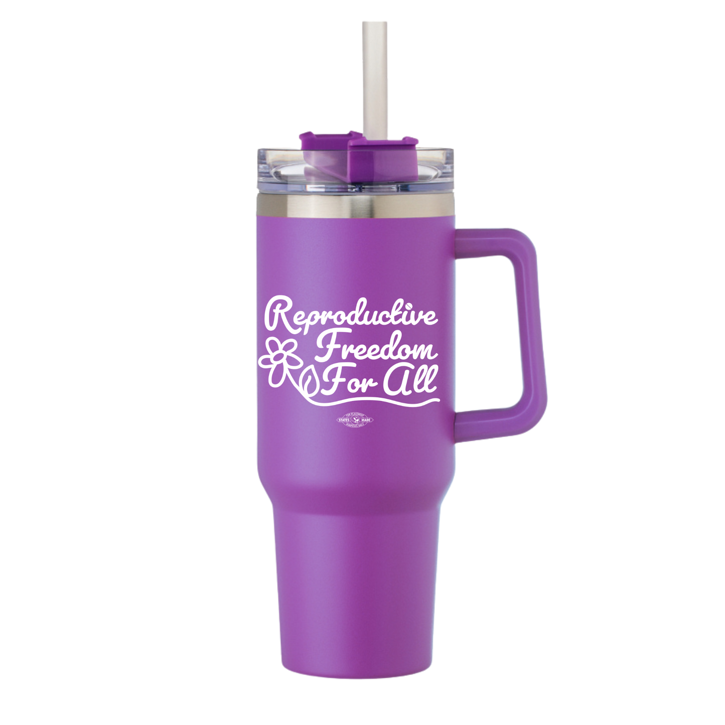 Reproductive Freedom for All Floral Water Bottle