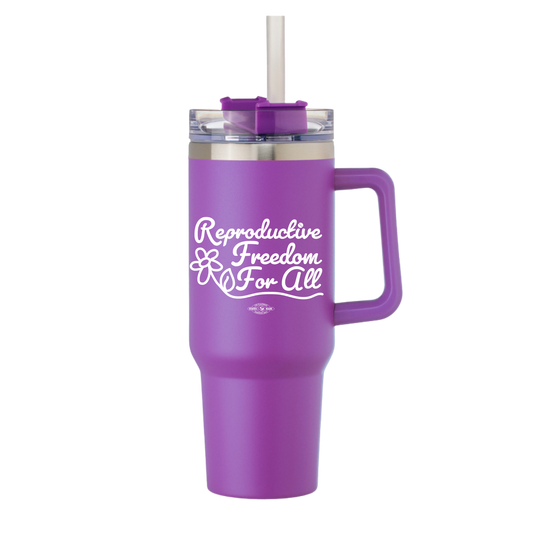 Reproductive Freedom for All Floral Water Bottle
