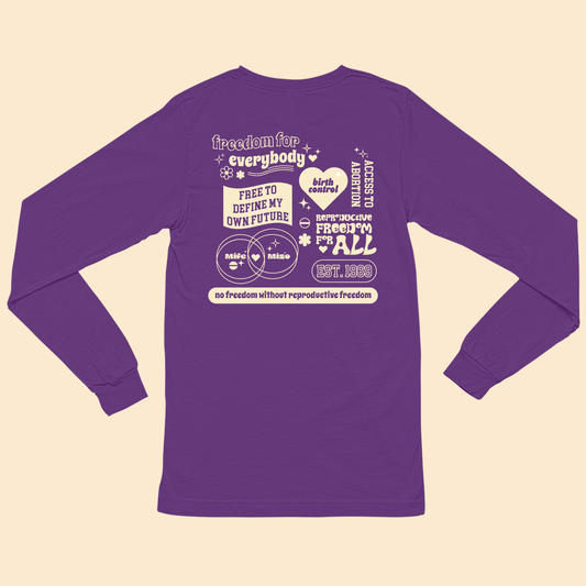 Free To Define My Own Future Long Sleeve Tee